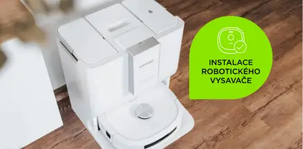 Instalace robotického vysavače